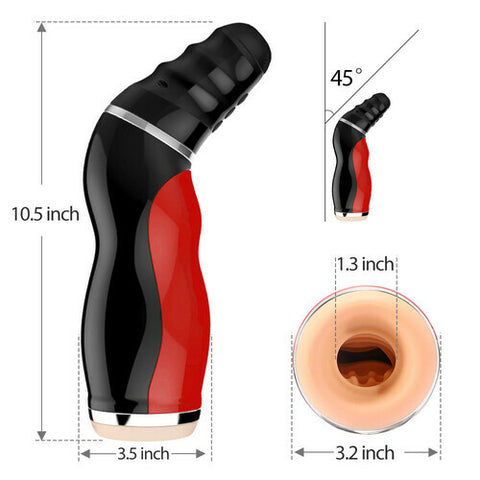 Thermostatic Clip-On Electric Masturbation Cup