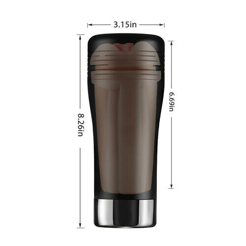 Ten-Frequency Vibration Usb Rechargeable Masturbation Cup