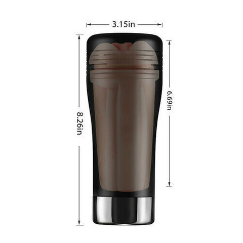 Ten-Frequency Vibration Usb Rechargeable Masturbation Cup