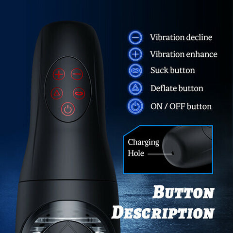 Oral Suction Clamp Electric Or Silent Masturbation Cup