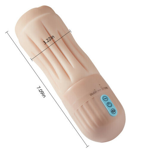 Inner Telescopic Rotating Masturbation Cup