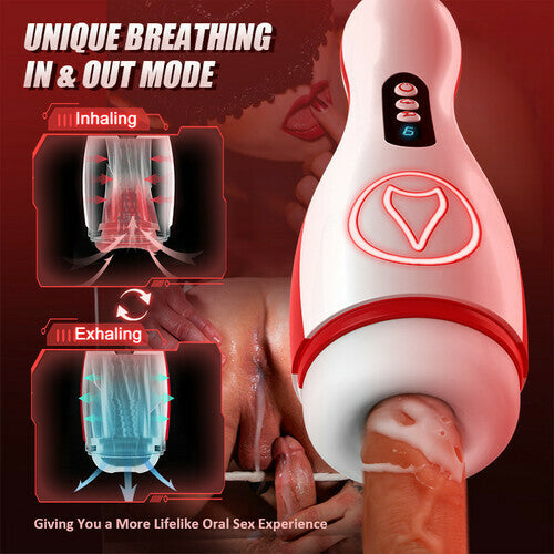 Sucking Vibrating Interactive Masturbation Cup