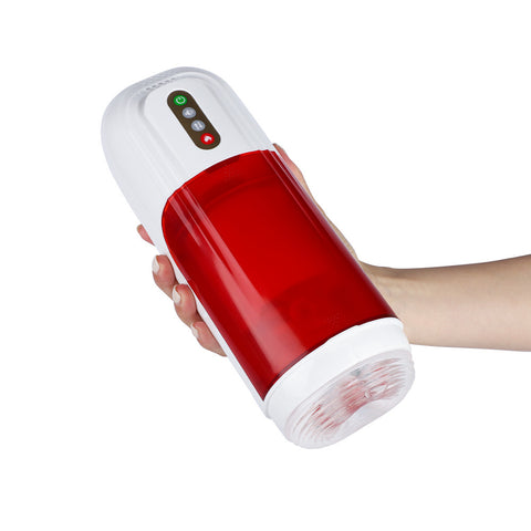 Automatic 4 Telescopic Heating with Voice Mode Male Masturbator Cup