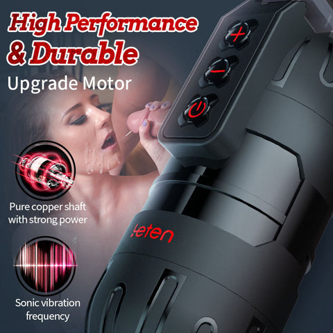 10 Vibrating Masturbation Cups and Pussy Pockets 2 in 1 APP Control