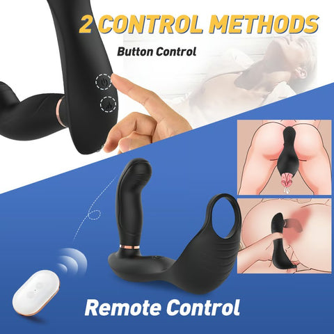 Remote Control Egg Vibration Anal Plug