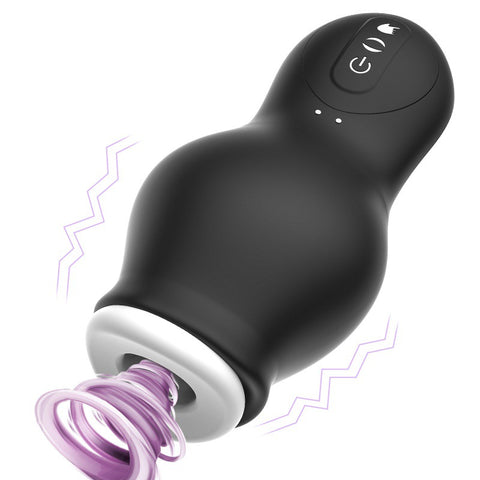 Sucking Vibrating Fully Waterproof Masturbation Device