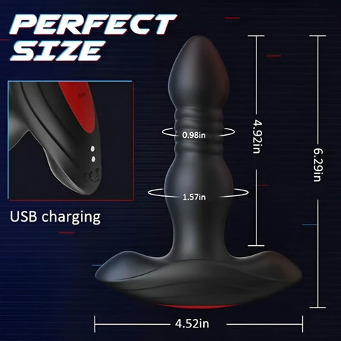 Remote Controlled Prostate Vibration Massager