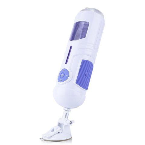 10 Frequency 5 Speeds Thrusting Suction Cup Auto Masturbator