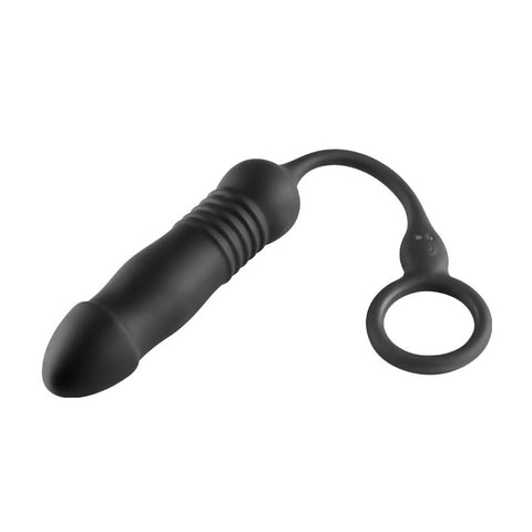 Retractable Vibrating Egg Skipping Anus Plug