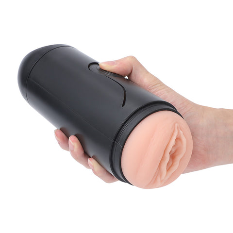 Squeezable Moan Vibrating Masturbator Cup