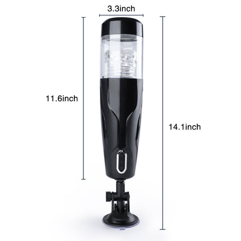 10 Rotation with 10 Telescopic Modes Hands Free Automatic Masturbator