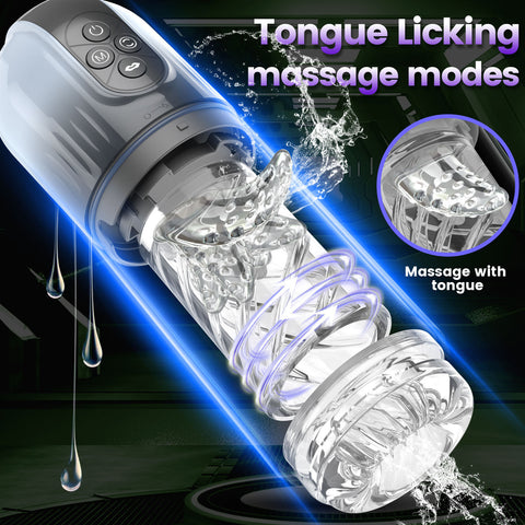 7 Sucking 7 Rotating 360° Massage Masturbator