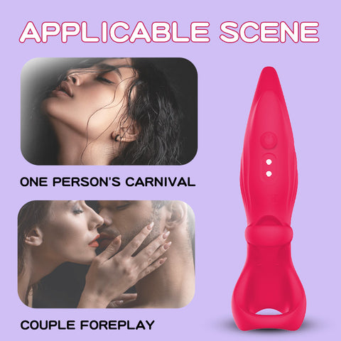 Six-Finger Magic Set Vibrating Ring Masturbator