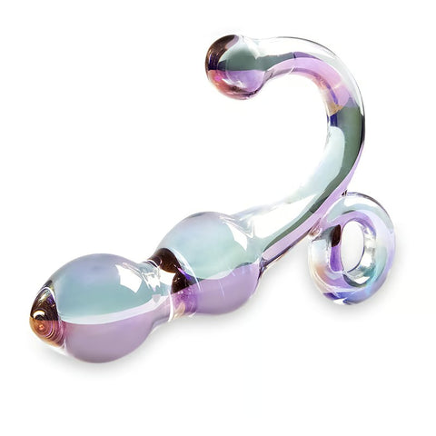 G-Spot Glass Crystal Butt Plug