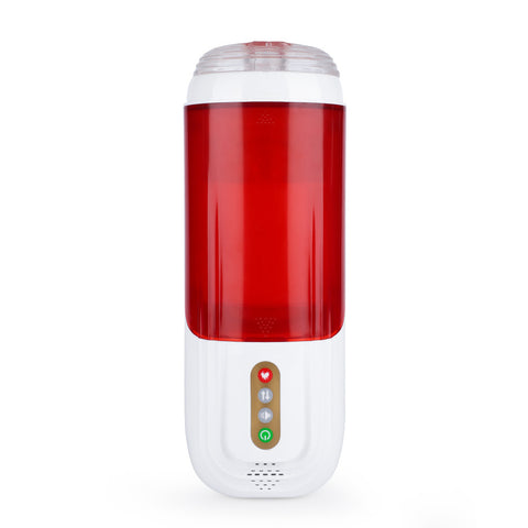 Automatic 4 Telescopic Heating with Voice Mode Male Masturbator Cup