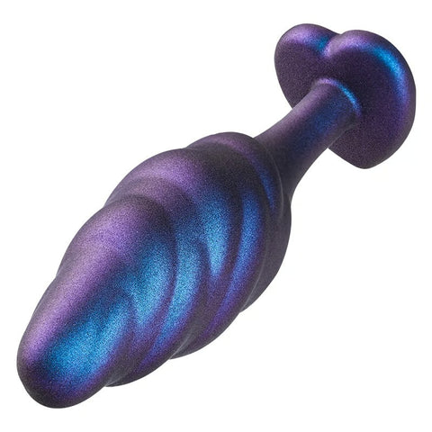 Tornado Pearlescent Blue Adult Threaded Anal Plug