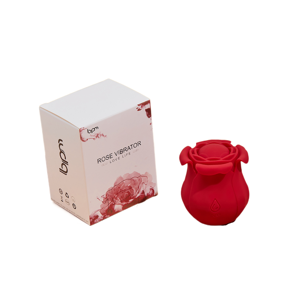 Red Rose Petal Toy Sucking Vibrator