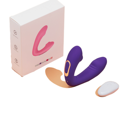 Remote Control Vibrator+Suction Toy