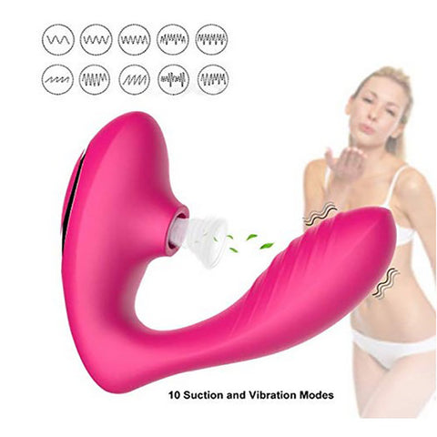 Clitoral Sucking G-Spot Vibrators