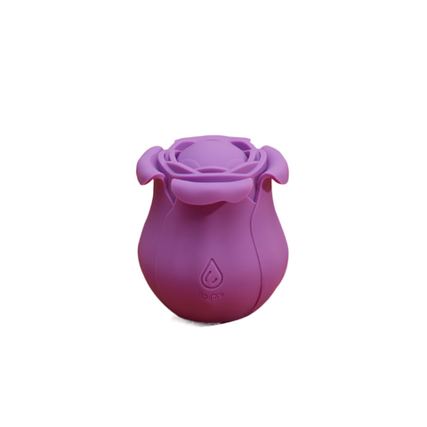 Purple Rose Petal Toy Sucking Vibrator