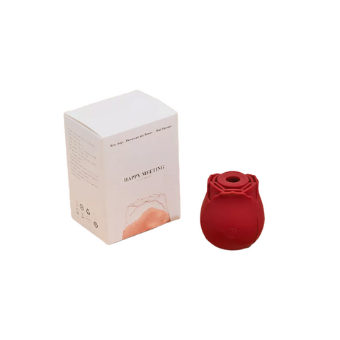 Red Rose Toy Women Sucking Vibrator [Free Shipping]