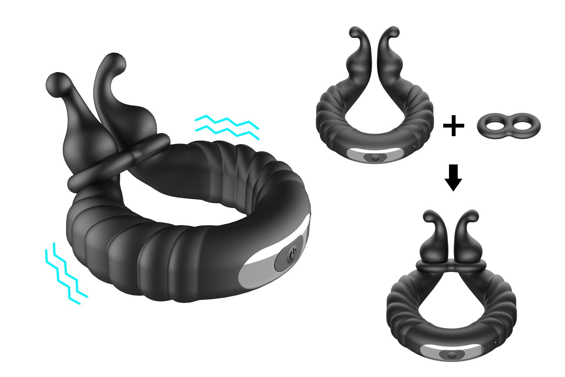 Snail Lock Fine Ring