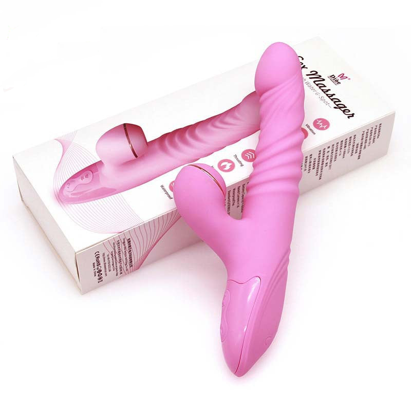 Fully Automatic Telescopic Pull-in Heating Rabbit Vibrator