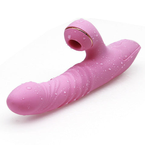 Fully Automatic Telescopic Pull-in Heating Rabbit Vibrator